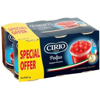 Cirio Italian Chopped (6 x 400g)