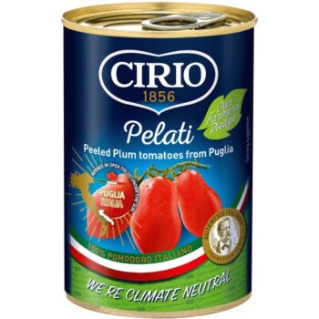 Cirio Pelati Peeled Plum Tomatoes drained (400g)