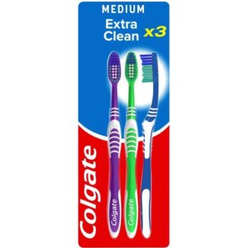 Colgate Extra Clean Medium Toothbrush (3)