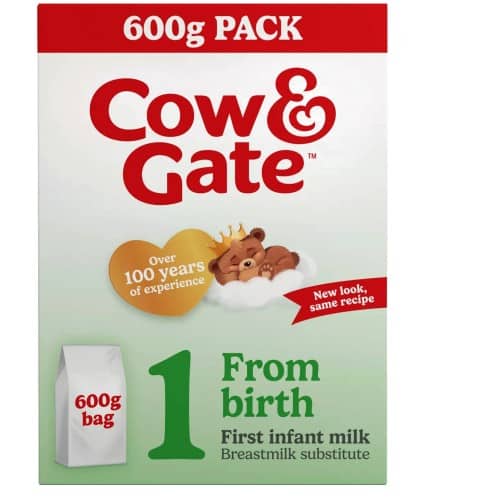 Cow & Gate 1 First Infant Baby Milk Formula Powder from Birth