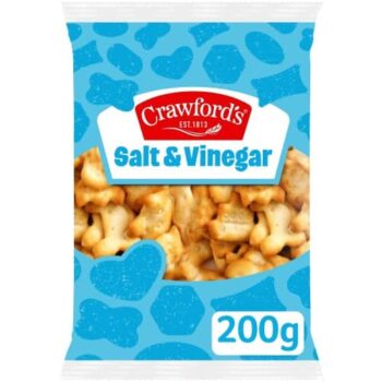 Crawford's Savouries Salt and Vinegar Baked Snacks