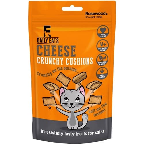 Crunchy Cheese Cushion Cat Treats (60g)