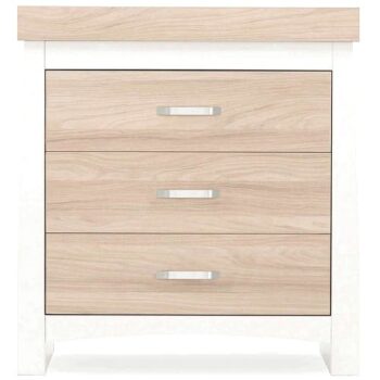 CuddleCo Ada Dresser Changer White and Ash