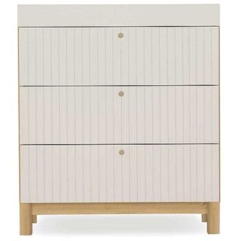 Cuddleco Remi Dresser Changer Oak Cashmere