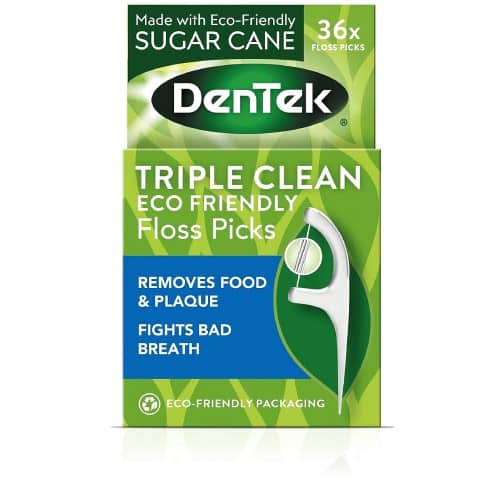 Dentek ECO Triple Clean Plant Based Floss Picks