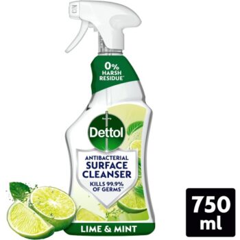 Dettol Antibacterial Multi Surface Cleaning Spray Lime & Mint (750ml)