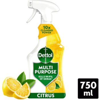 Dettol Antibacterial Multipurpose Cleaning Spray Citrus (750ml)