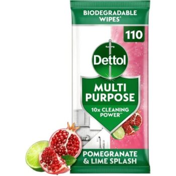 Dettol Antibacterial Pomegranate Wipes (110)