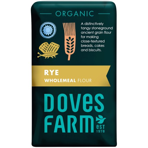 Doves Farm Organic Wholemeal Rye Flour (1kg)