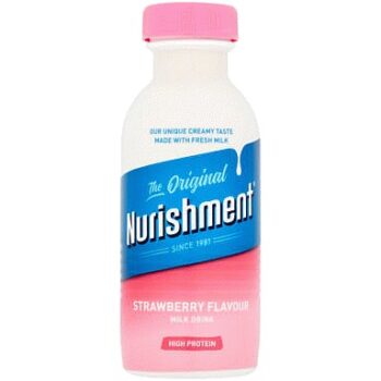 Dunn's River Nurishment Original Strawberry Flavour Milk Drink (330ml)
