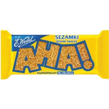 E. Wedel Aha! Sesame Snacks Bar (27g)