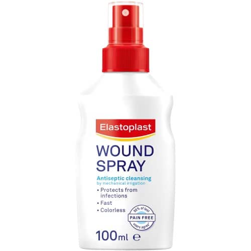 Elastoplast Wound Healing Pain-Free Antiseptic Spray (100ml)
