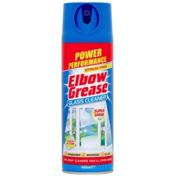 Elbow Grease Glass Cleaner Aerosol (400ml)
