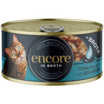 Encore Cat Tin Tuna with Seabream (70g)