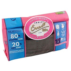 Ernest Sourdough Marvellous 100% Malted Brown Bread (450g)