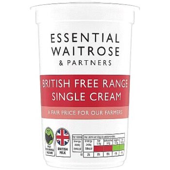 Essential Free Range Single Cream Large (600ml)