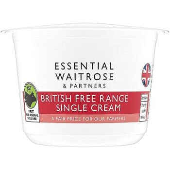 Essential Free Range Single Cream Small (150ml)