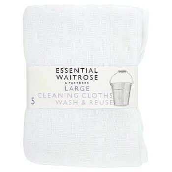 Essential Large Cleaning Cloths (5)