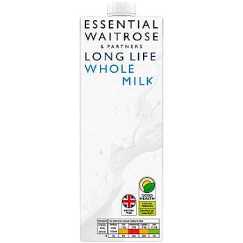 Essential Long Life Whole Milk (1 Litre)
