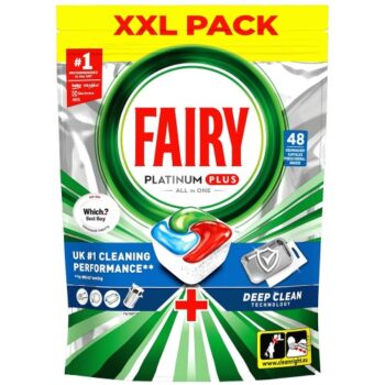 Fairy Platinum Plus Deep Clean Dishwasher Tablets Deep Clean