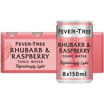 Fever-Tree Rhubarb & Raspberry Tonic Water 8x150 (8 x 150ml)