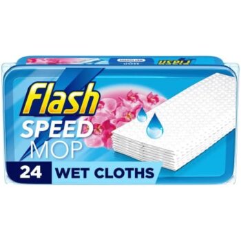 Flash Speedmop Wet Cloth Refill Pads Lemon Multi-Surface (24)