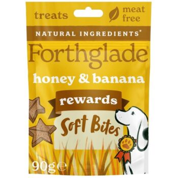 Forthglade Rewards Natural Treats for Dogs Honey & Banana (90g)
