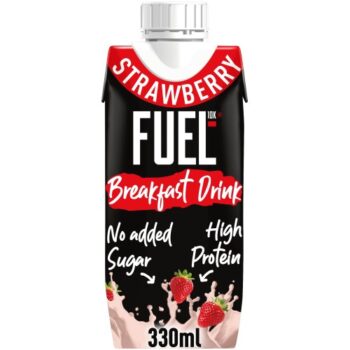 Fuel FUEL10K High Protein Strawberry Breakfast Milk Drink (330ml)