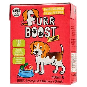 Furr Boost Beef Broccoli & Blueberry Drink for Dogs (400ml)