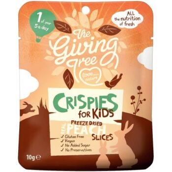 Giving Tree Freeze Dried Peach Crispies for Kids (10g)
