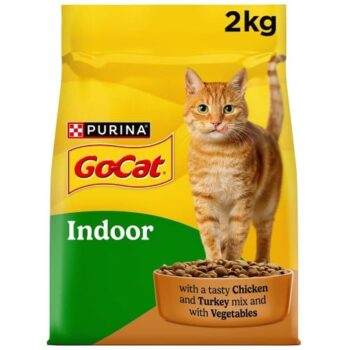 Go-Cat Indoor Cat Dry Food Chicken & Garden Greens (2kg)