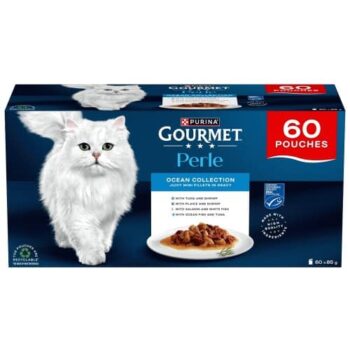 Gourmet Perle Wet Cat Food Ocean Collection (60 x 85g)