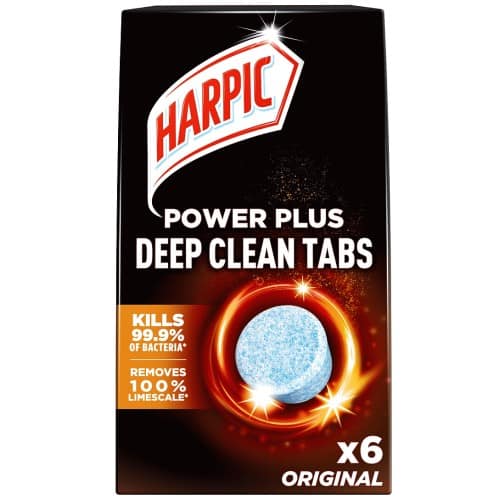 Harpic Power Plus Original Deep Clean Tabs (6 x 135g)