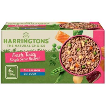 Harringtons Adult Grain Free Wet Dog Food Tray Tasty (6 x 150g)