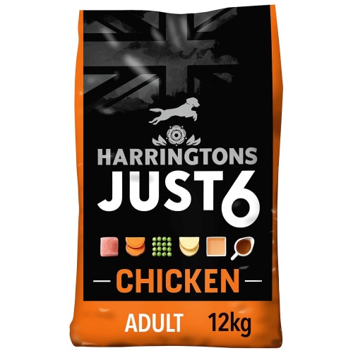 Harringtons Dog Just 6 Dry Chicken (12kg)