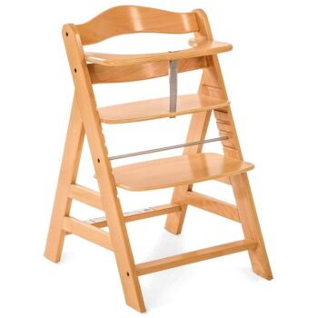 Hauck Alpha+ Wooden Highchair Natural