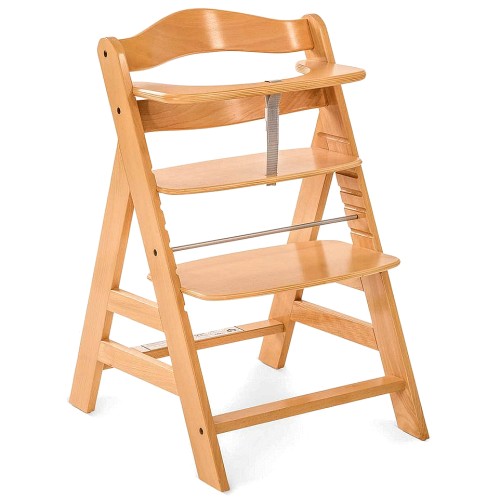 Hauck Alpha+ Wooden Highchair Natural