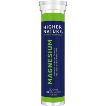 Higher Nature Everyday Essentials Magnesium Effervescent Tablets (200mg)