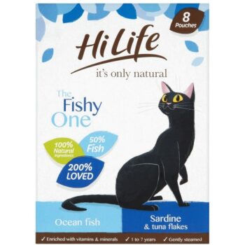 HiLife It's only Natural The Fishy One in Jelly (8 x 70g)