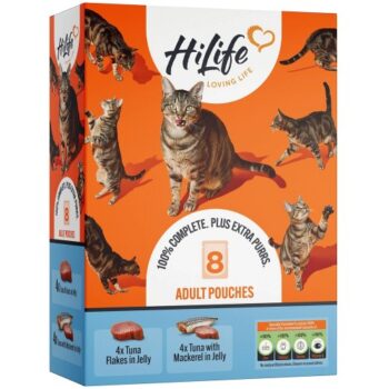 HiLife It's only Natural The Tuna One In Jelly (8 x 70g)