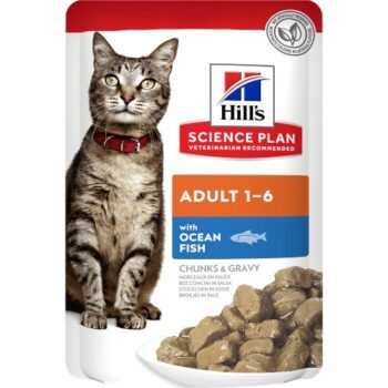 Hill's Science Plan Adult Wet Cat Food Ocean Fish (12 x 85g)