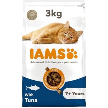IAMS 7 Senior Dry Cat Food Tuna (3kg)