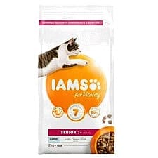 Iams Dry Senior Cat Food Ocean Fish