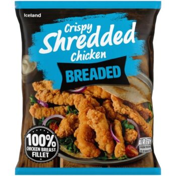 Iceland Breaded Crispy Shredded Chicken (450g)