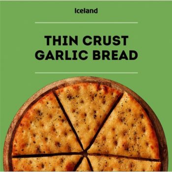 Iceland Thin Crust Garlic Bread