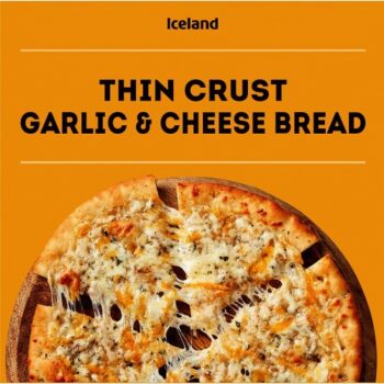 Iceland Thin Crust Garlic & Cheese Bread
