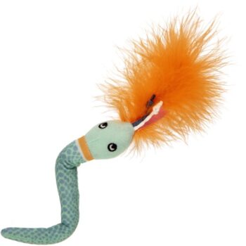 Instincts By Smartykat Tricky Twister Happynip Plush Snake Cat Toy