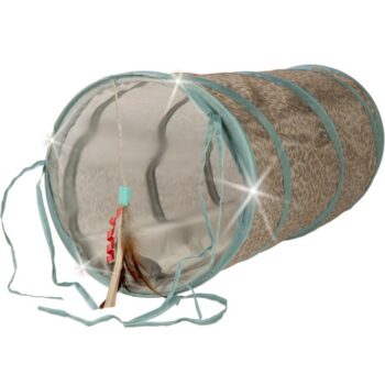 Instincts By Smartykat Twinkle Tube Light And Crinkle Tunnel Cat Toy