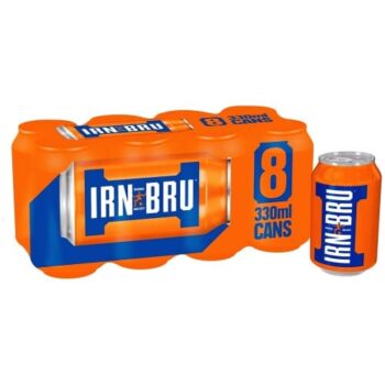 Irn-Bru Soft Drink (8 x 330ml)
