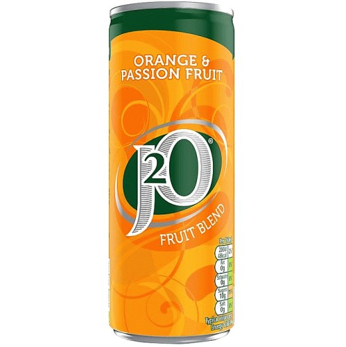 J2O Orange & Passion Fruit Can (250ml)